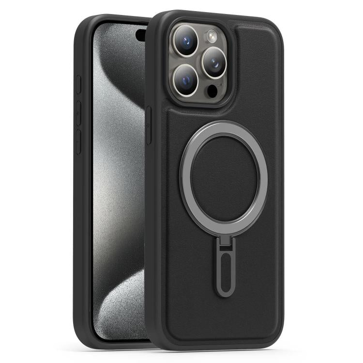 Silver Shield MagSafe Holder Shockproof Phone Case, For iPhone 15 Pro, For iPhone 15 Plus, For iPhone 15