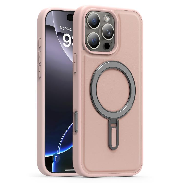 Silver Shield MagSafe Holder Shockproof Phone Case, For iPhone 16e, For iPhone 16 Pro Max, For iPhone 16 Pro
