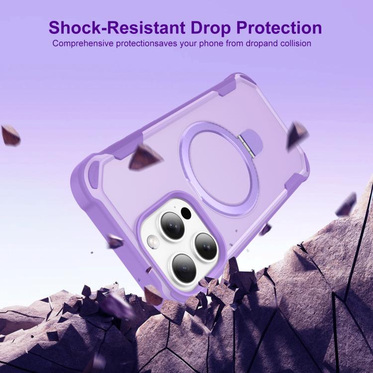 Yingcai Gears MagSafe Holder Shockproof Phone Case, For iPhone 14 Pro Max, For iPhone 13 Pro Max, For iPhone 13 Pro, For iPhone 13