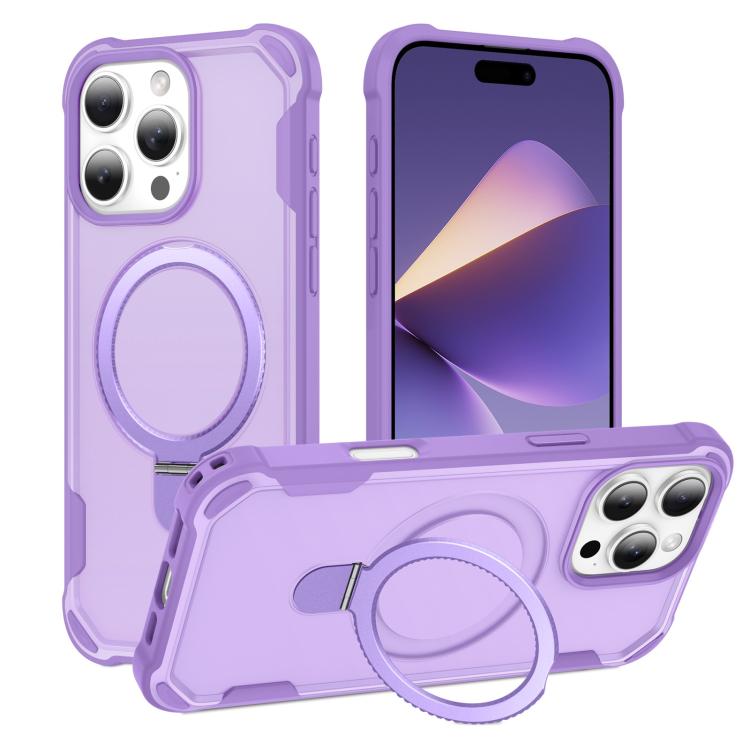 Yingcai Gears MagSafe Holder Shockproof Phone Case, For iPhone 16e, For iPhone 16 Pro Max, For iPhone 16 Pro, For iPhone 16 Plus