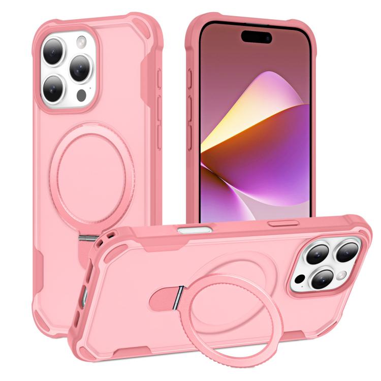 Yingcai Gears MagSafe Holder Shockproof Phone Case, For iPhone 16e, For iPhone 16 Pro Max, For iPhone 16 Pro, For iPhone 16 Plus