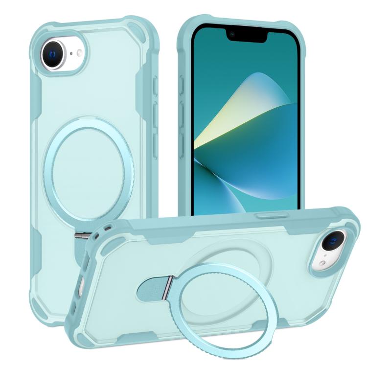 Yingcai Gears MagSafe Holder Shockproof Phone Case, For iPhone 16e, For iPhone 16 Pro Max, For iPhone 16 Pro, For iPhone 16 Plus