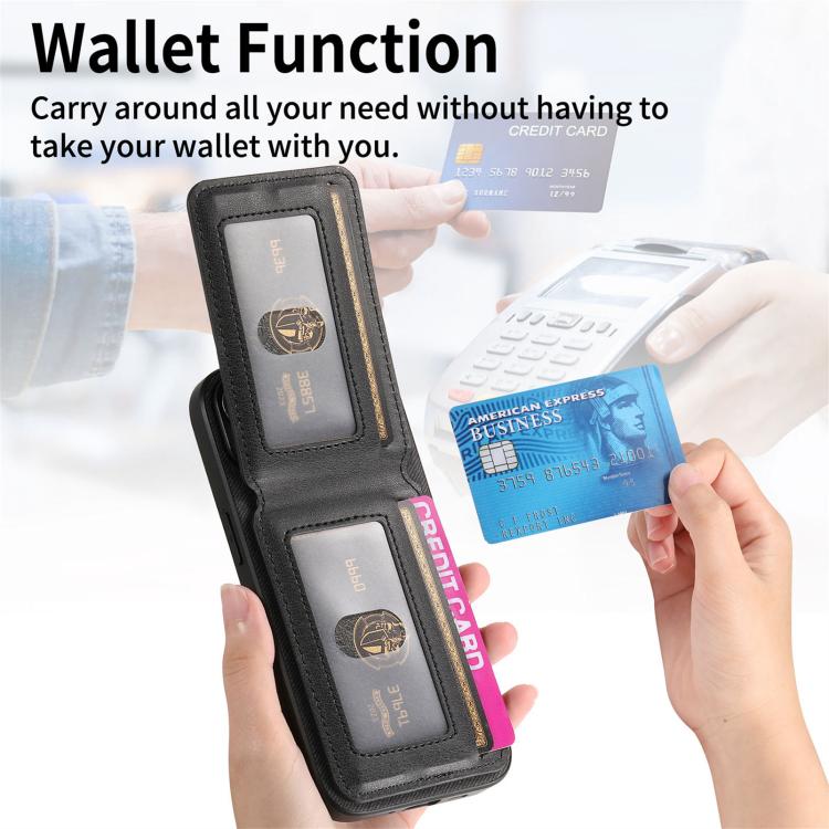 Twill Fabric Leather Vertical Flip RFID Card Bag Phone Case, For iPhone 11 Pro, For iPhone X / XS