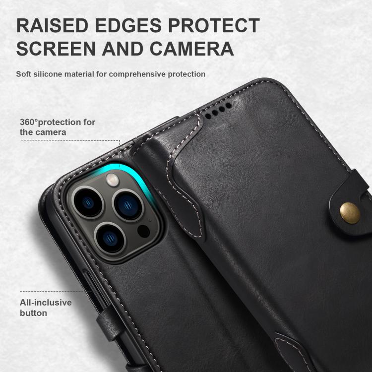 Suteni Q-03 Oil Wax Magnetic Clasp Leather Phone Case, For iPhone 14 Pro Max, For iPhone 13 Pro Max, For iPhone 13 Pro, For iPhone 13, For iPhone 13 mini, For iPhone 12 Pro