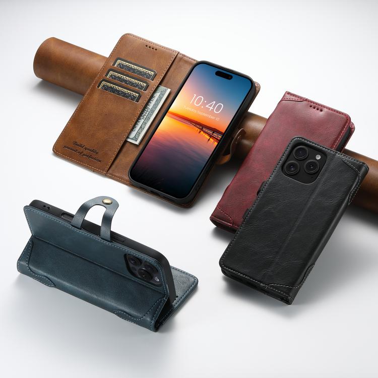 Suteni Q-03 Oil Wax Magnetic Clasp Leather Phone Case, For iPhone 14 Pro Max, For iPhone 13 Pro Max, For iPhone 13 Pro, For iPhone 13, For iPhone 13 mini, For iPhone 12 Pro