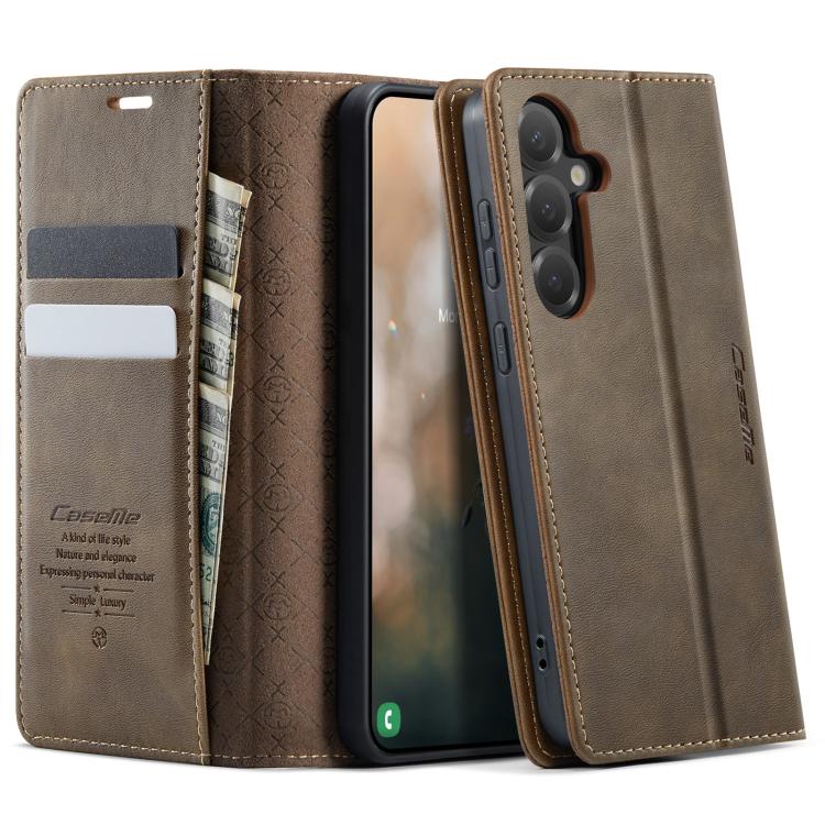 CaseMe 033 Calf Leather Lining Microfibre RFID Blocking Phone Case