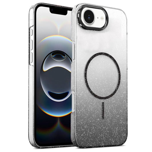 Gold Diamond Glitter Gradient MagSafe Shockproof Phone Case