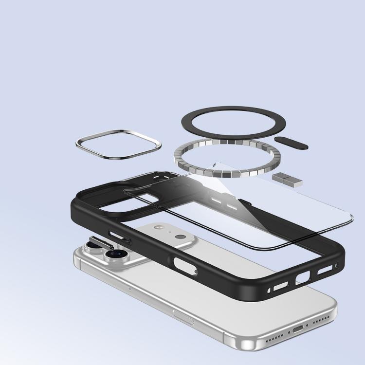 Metal Eyes Lens Ring MagSafe Anti-drop Phone Case, For iPhone 17 Pro Max, For iPhone 17 Pro, For iPhone 17, For iPhone 17 Air