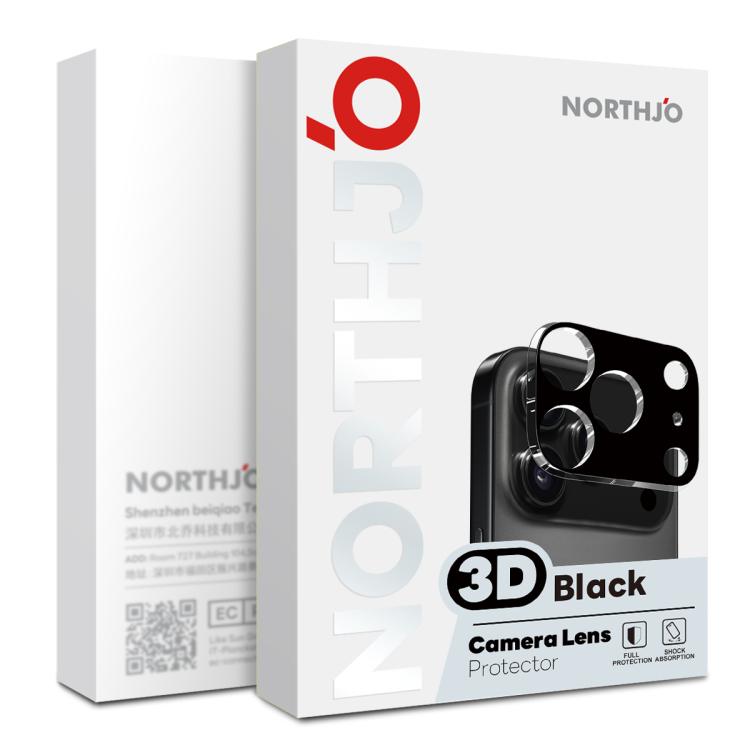 NORTHJO Camera Lens Protector 3D HD Tempered Glass Film, For iPhone 17 Pro Max, For iPhone 17 Pro, For iPhone 17, For iPhone 17 Air