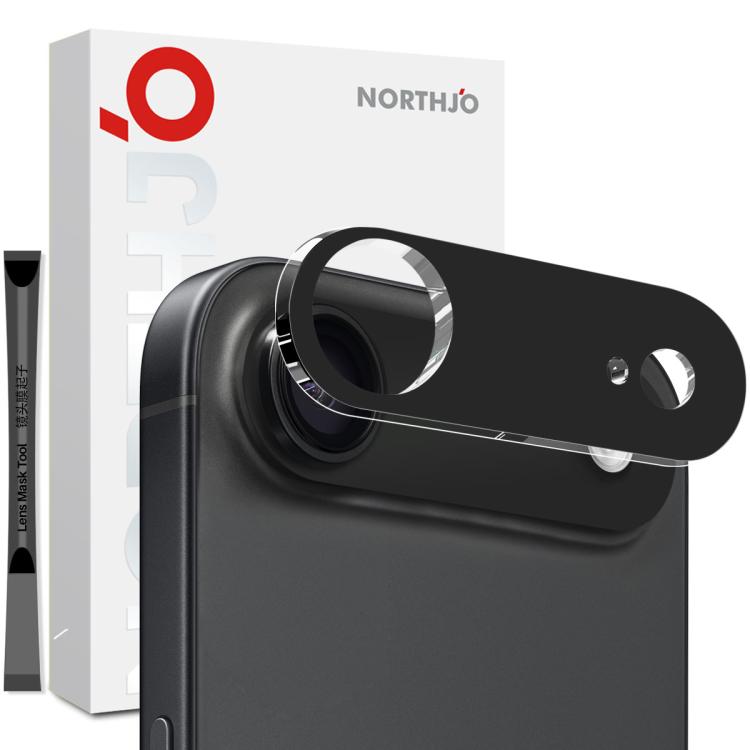 NORTHJO Camera Lens Protector 3D HD Tempered Glass Film, For iPhone 17 Pro Max, For iPhone 17 Pro, For iPhone 17, For iPhone 17 Air