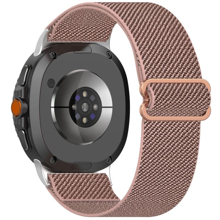 Ethnic Style Elastic Nylon Braided Watch Band, For Samsung Galaxy Watch 8 40 / 44mm