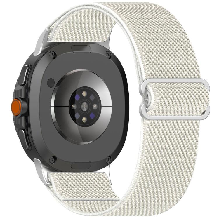 Ethnic Style Elastic Nylon Braided Watch Band, For Samsung Galaxy Watch 8 40 / 44mm