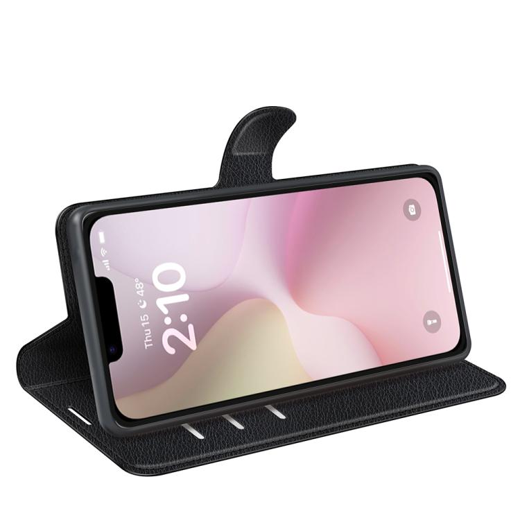 Litchi Texture Horizontal Flip Leather Phone Case with Holder