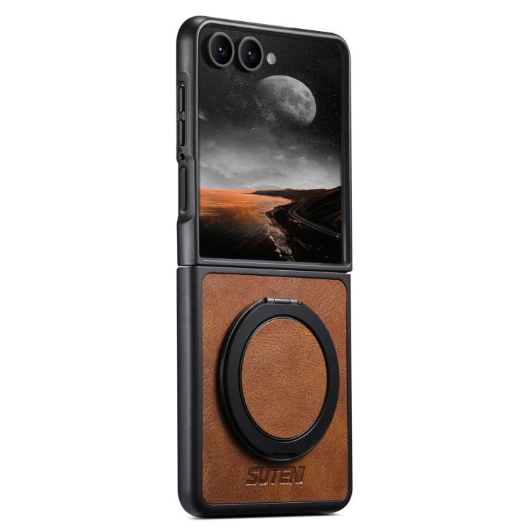 Suteni G3 Oil Wax 360 Rotation Holder MagSafe Back Phone Case