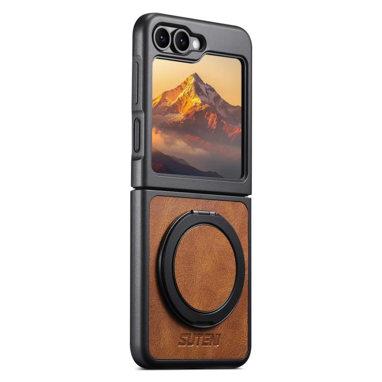 Suteni G3 Oil Wax 360 Rotation Holder MagSafe Back Phone Case