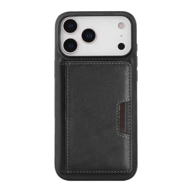 Kalebol Strong MagSafe Magnetic Two-Fold Card Bag Leather Phone Case, For iPhone 17 Pro Max, For iPhone 17 Pro, For iPhone 17, For iPhone 17 Air