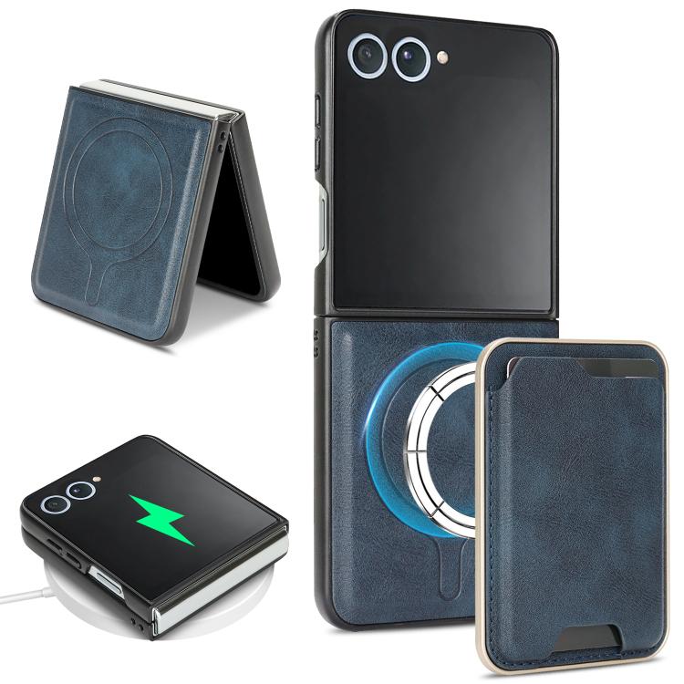Kalebol Slim MagSafe Ring Magnetic Card Bag Leather Phone Case