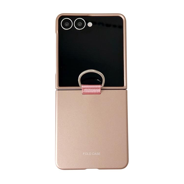 Electricplating Ring Buckle Folding Phone Case