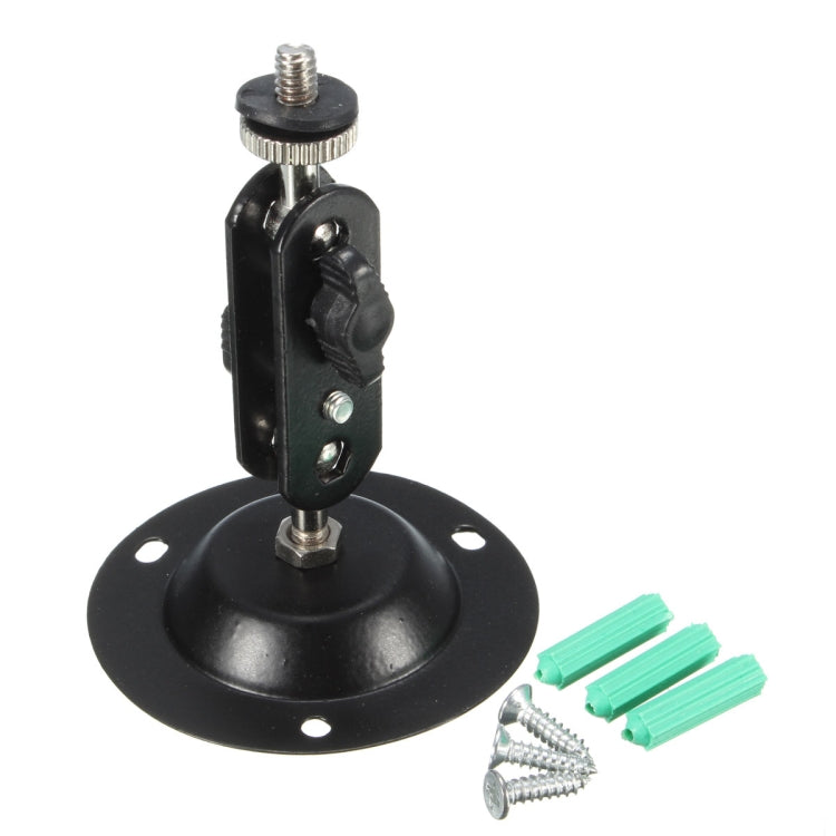 Wall-mounted Monitoring Universal Bracket CCTV Camera Bracket 360 Degree Monitor Bracket Adjustable Camera Security Rotation, 1