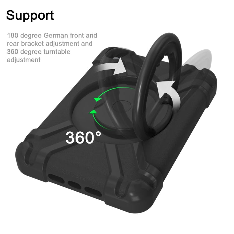 EVA + PC Flat Protective Shell with 360 ° Rotating Bracket, For iPad MINI1/2/3, For iPad MINI 4/5