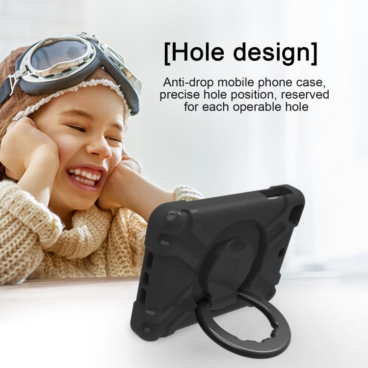 EVA + PC Flat Protective Shell with 360 ° Rotating Bracket, For iPad MINI1/2/3, For iPad MINI 4/5
