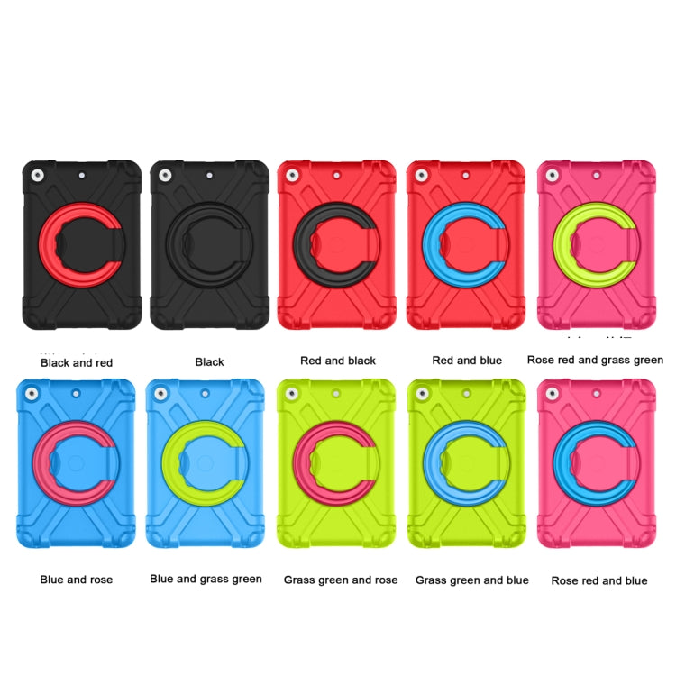 EVA + PC Flat Protective Shell with 360 ° Rotating Bracket, For iPad MINI1/2/3, For iPad MINI 4/5