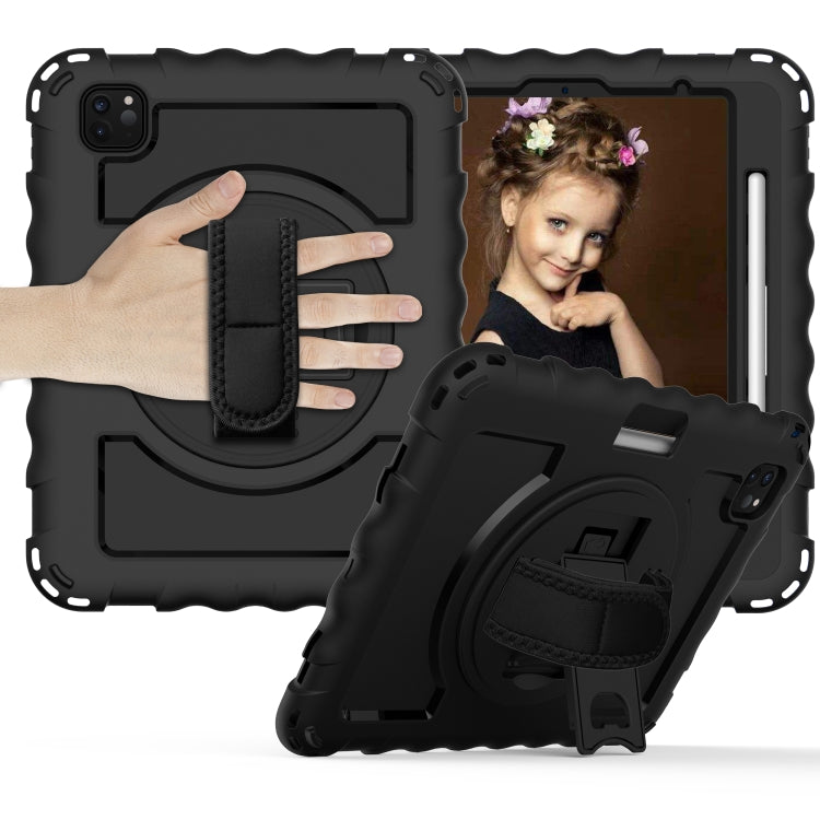 For iPad Pro 11 (2020) PC + Silicone Shockproof Combination Case with 360 Degree Rotating Holder & Handle, For iPad Pro 11 (2020), For iPad Pro 11 (2020)
