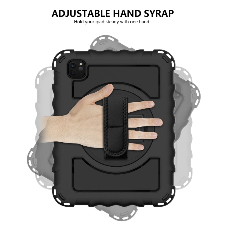 For iPad Pro 11 (2020) PC + Silicone Shockproof Combination Case with 360 Degree Rotating Holder & Handle, For iPad Pro 11 (2020), For iPad Pro 11 (2020)