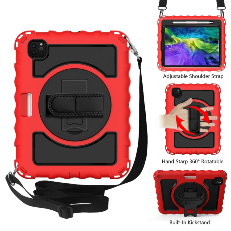 For iPad Pro 11 (2020) PC + Silicone Shockproof Combination Case with 360 Degree Rotating Holder & Handle, For iPad Pro 11 (2020), For iPad Pro 11 (2020)