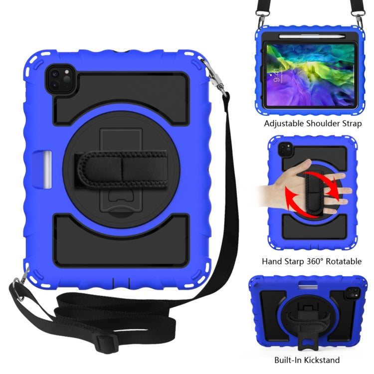 For iPad Pro 11 (2020) PC + Silicone Shockproof Combination Case with 360 Degree Rotating Holder & Handle, For iPad Pro 11 (2020), For iPad Pro 11 (2020)