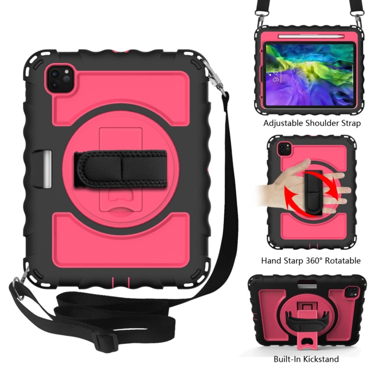 For iPad Pro 11 (2020) PC + Silicone Shockproof Combination Case with 360 Degree Rotating Holder & Handle, For iPad Pro 11 (2020), For iPad Pro 11 (2020)
