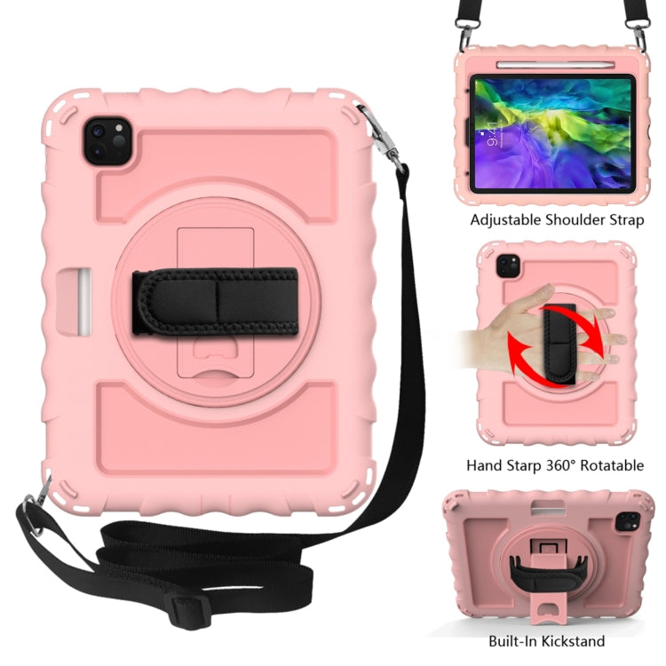 For iPad Pro 11 (2020) PC + Silicone Shockproof Combination Case with 360 Degree Rotating Holder & Handle, For iPad Pro 11 (2020), For iPad Pro 11 (2020)