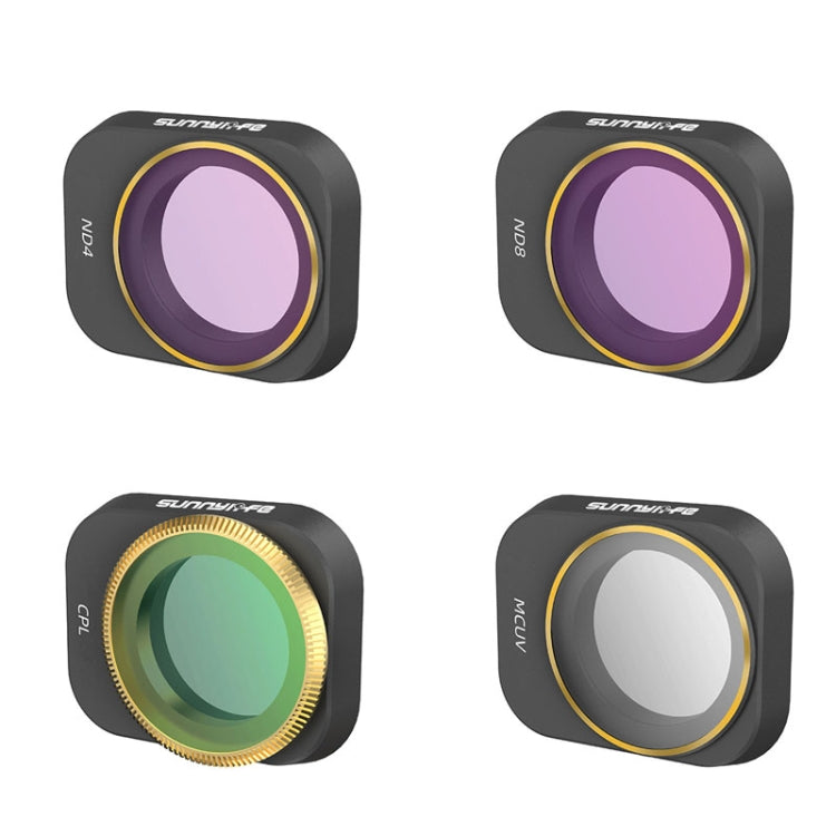 Sunnylife MM3-FI411 For Mini 3 Pro Filter Adjustable CPL ND Filter, 3 PCS / Set, 4 PCS / Set ND Filter, 4 PCS / Set, 6 PCS / Set