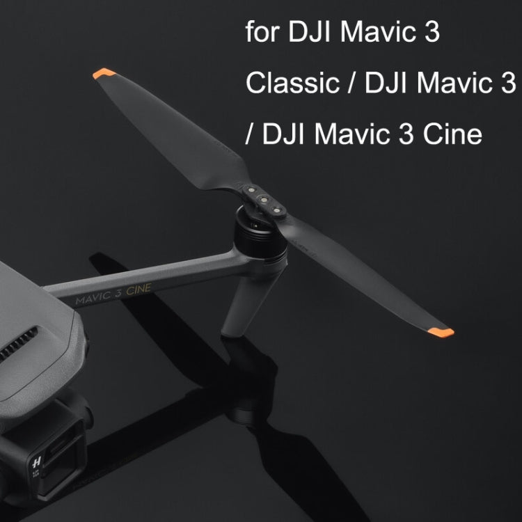 Original For DJI Mavic 3 Pro / 3 Classic / 3 / 3 Cine / 3 Pro Cine 1 Pair Noise Reduction Propeller, For Mavic 3 / Mavic 3 Classic / Mavic 3 Cine