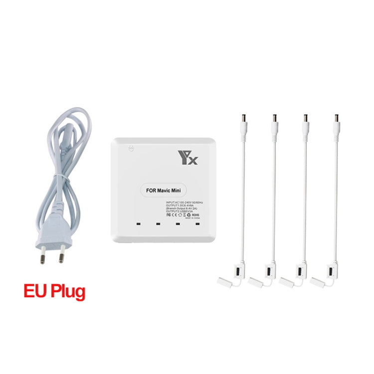 For DJI Mavic Mini Charger Battery USB 6 in 1 Hub Intelligent Battery Controller Charger