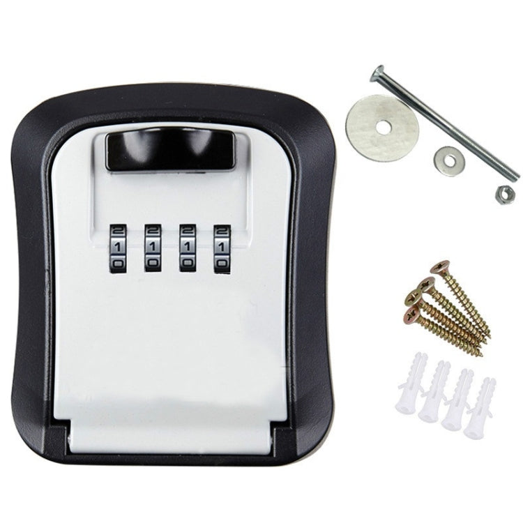 Wall-Mounted Key Code Box Construction Site Home Decoration Four-Digit Code Lock Key Box