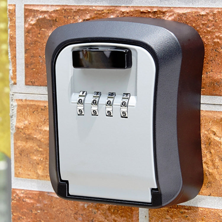 Wall-Mounted Key Code Box Construction Site Home Decoration Four-Digit Code Lock Key Box