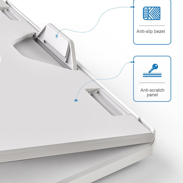 Multifunctional Folding Notebook Stand Monitor Increase Rack, Tripod (White), Tripod (Black)