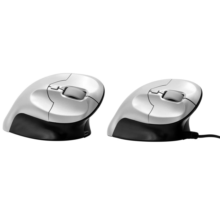 G70 Wireless & Wired Vertical Mouse Ergonomic Optical Mouse, Style:, Wireless Charging Version