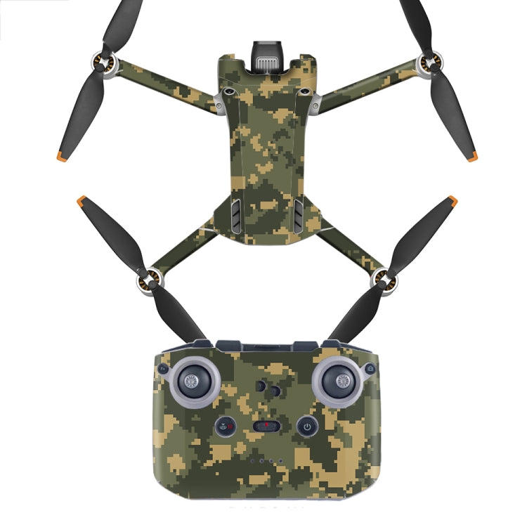 Flat Style Waterproof Anti-Scratch Sticker For DJI Mini 3 Pro, RC-N1 Ordinary Version