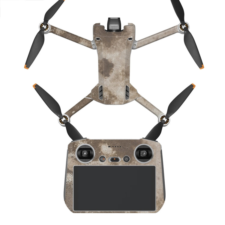Flat Style Waterproof Anti-Scratch Sticker For DJI Mini 3 Pro, RC With Screen Version