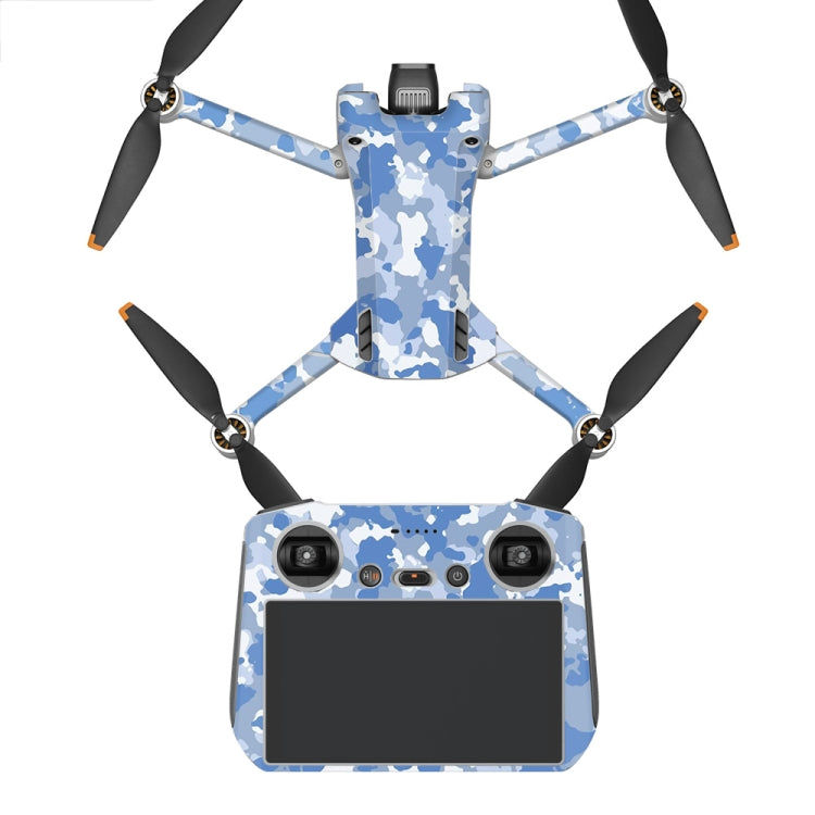 Flat Style Waterproof Anti-Scratch Sticker For DJI Mini 3 Pro, RC With Screen Version