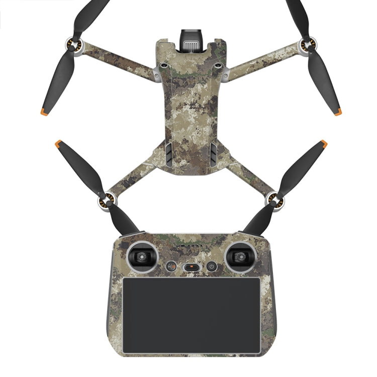 Flat Style Waterproof Anti-Scratch Sticker For DJI Mini 3 Pro, RC With Screen Version