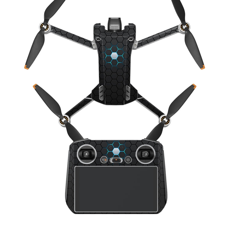 Flat Style Waterproof Anti-Scratch Sticker For DJI Mini 3 Pro, RC With Screen Version