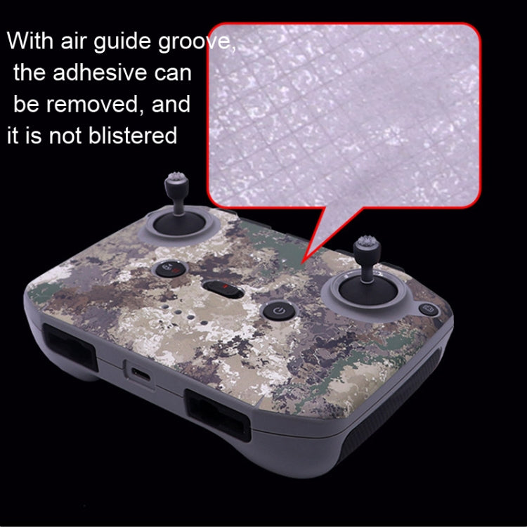 Flat Style Waterproof Anti-Scratch Sticker For DJI Mini 3 Pro, RC With Screen Version