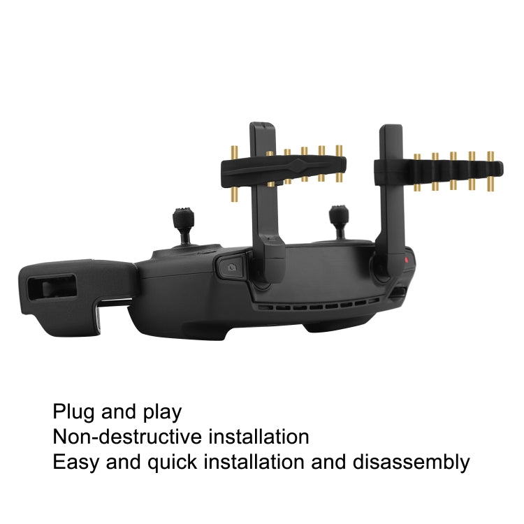 BRDRC Antenna Range Extender Signal Amplifier For DJI Mini SE/MAVIC 2/Pro/Air, For DJI Mini SE/MAVIC 2/Pro/Air Black Copper, For DJI Mini SE/MAVIC 2/Pro/Air Gray Copper