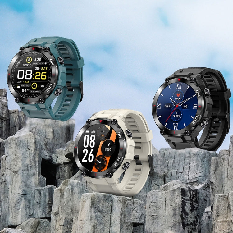 K37 1.32 Inch Heart Rate Monitoring Smart Watch With GPS Positioning Function