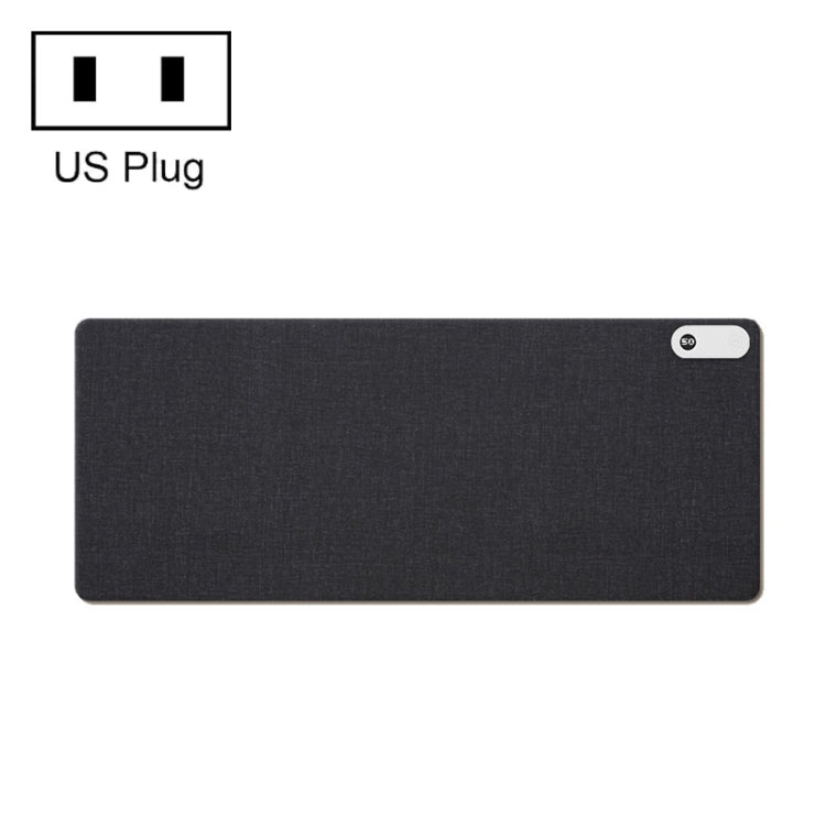 150W 80x33cm Heated Mouse Pad Digital Display Adjustable Hand Warmer Desk Pad, 110V US Plug Gray, 110V US Plug Black, 220V EU Plug Black, 220V EU Plug Gray