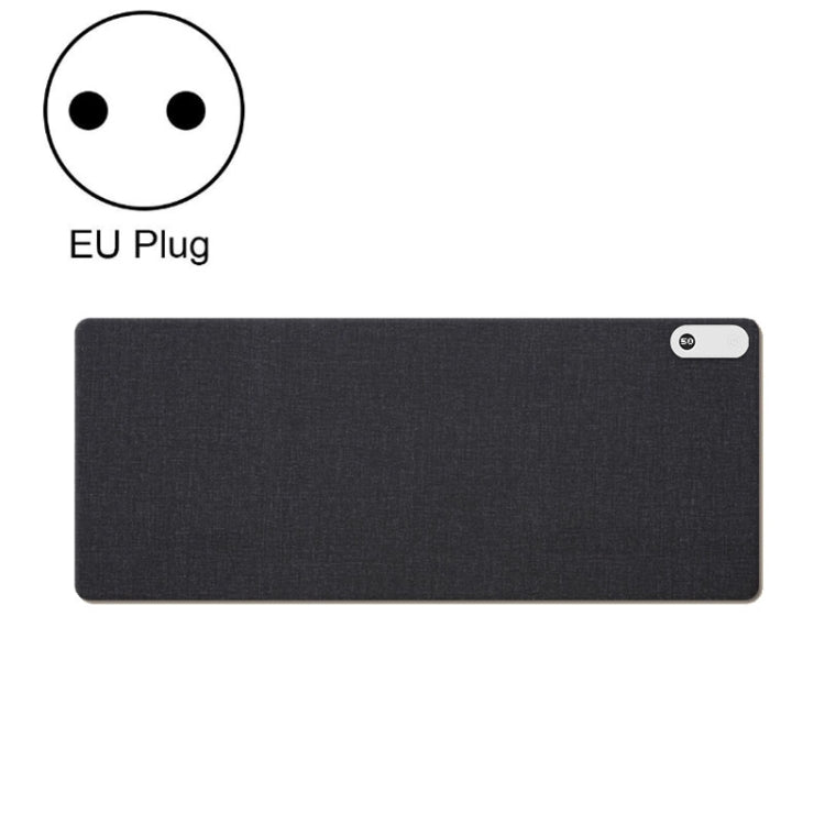 150W 80x33cm Heated Mouse Pad Digital Display Adjustable Hand Warmer Desk Pad, 110V US Plug Gray, 110V US Plug Black, 220V EU Plug Black, 220V EU Plug Gray