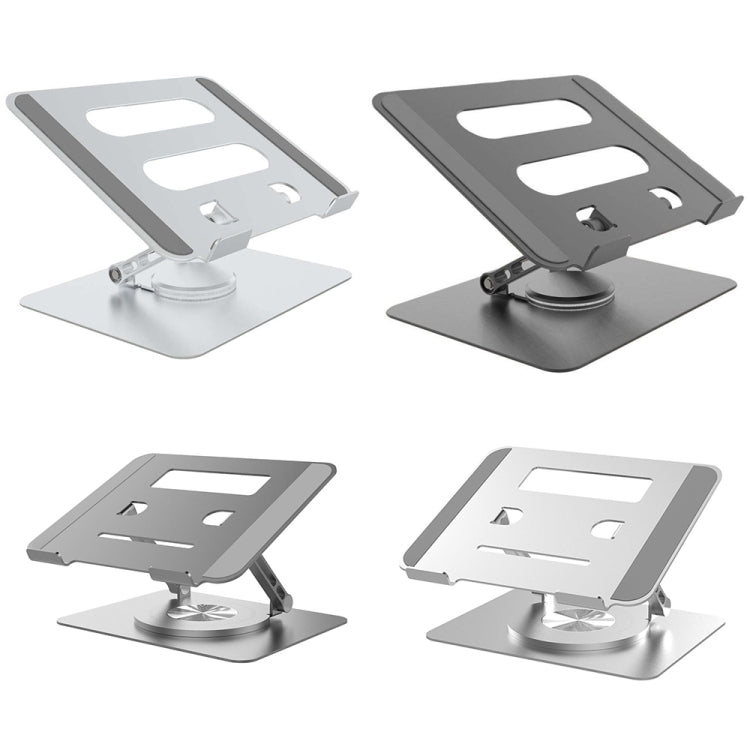Multifunctional Desktop Foldable Rotating Laptop Cooling Bracket, Spec:, SP-086 (Silver), SP-086 (Gray), SP-88 (Silver), SP-88 (Gray)